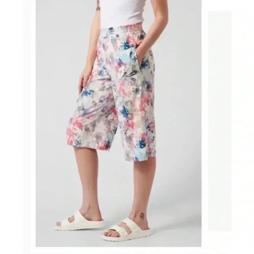 Athleta Savannah Multicolor Bermuda Short Size 1X